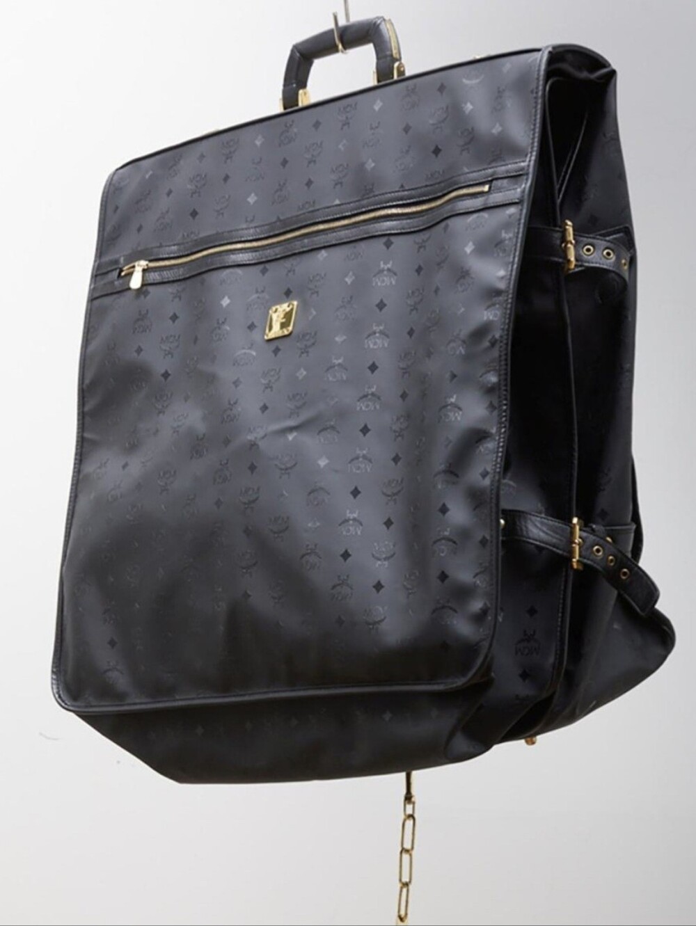 MCM XL Monogram Garment Bag
